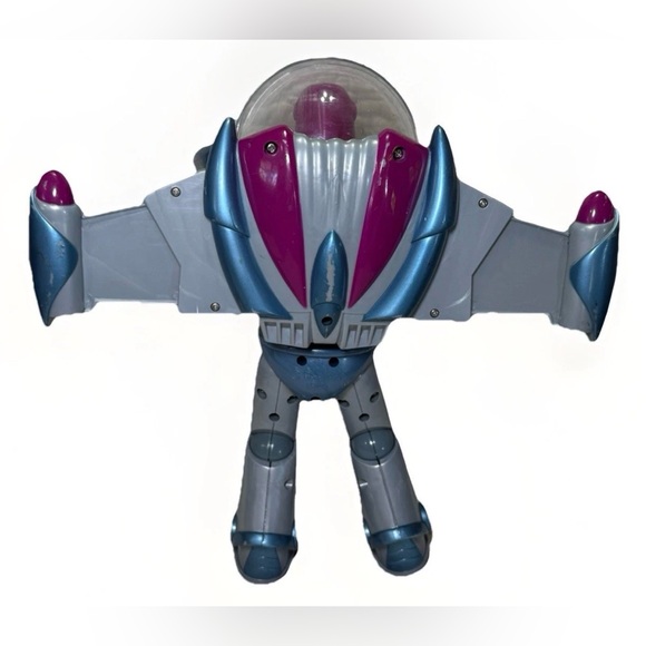 TOY STORY 1999 BUZZ LIGHTYEAR 12" DISNEY PIXAR ACTION FIGURE BLUE GRAY Working - Picture 2 of 14